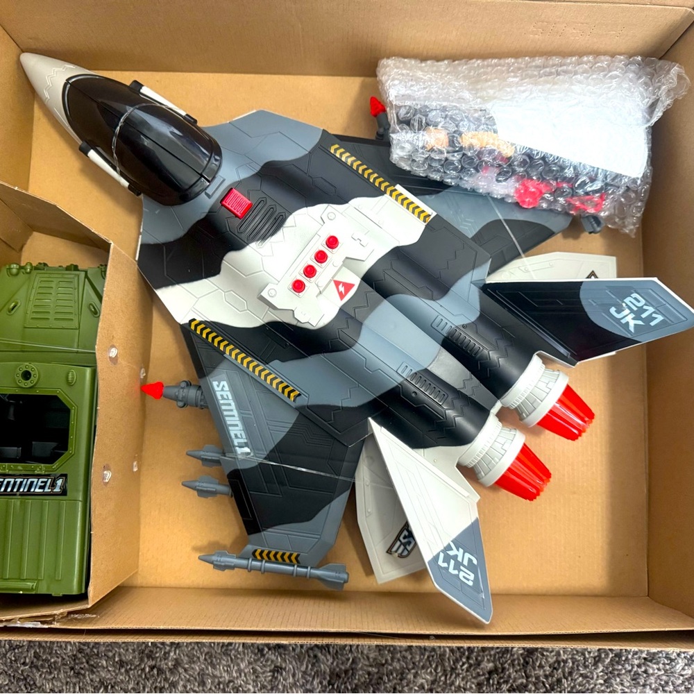 Brand, new Jet Fighter Toy by True  Heroes